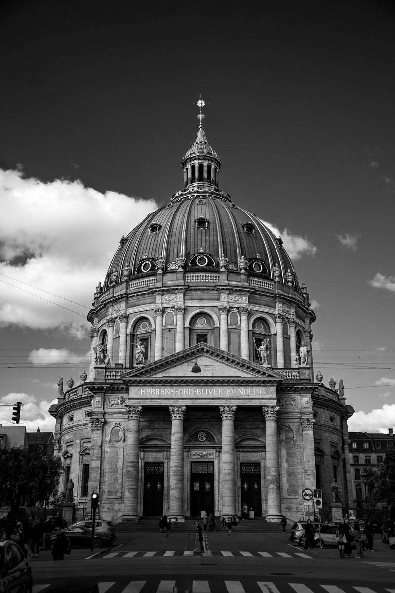 Frederik’s Church, Copenhagen - B&W