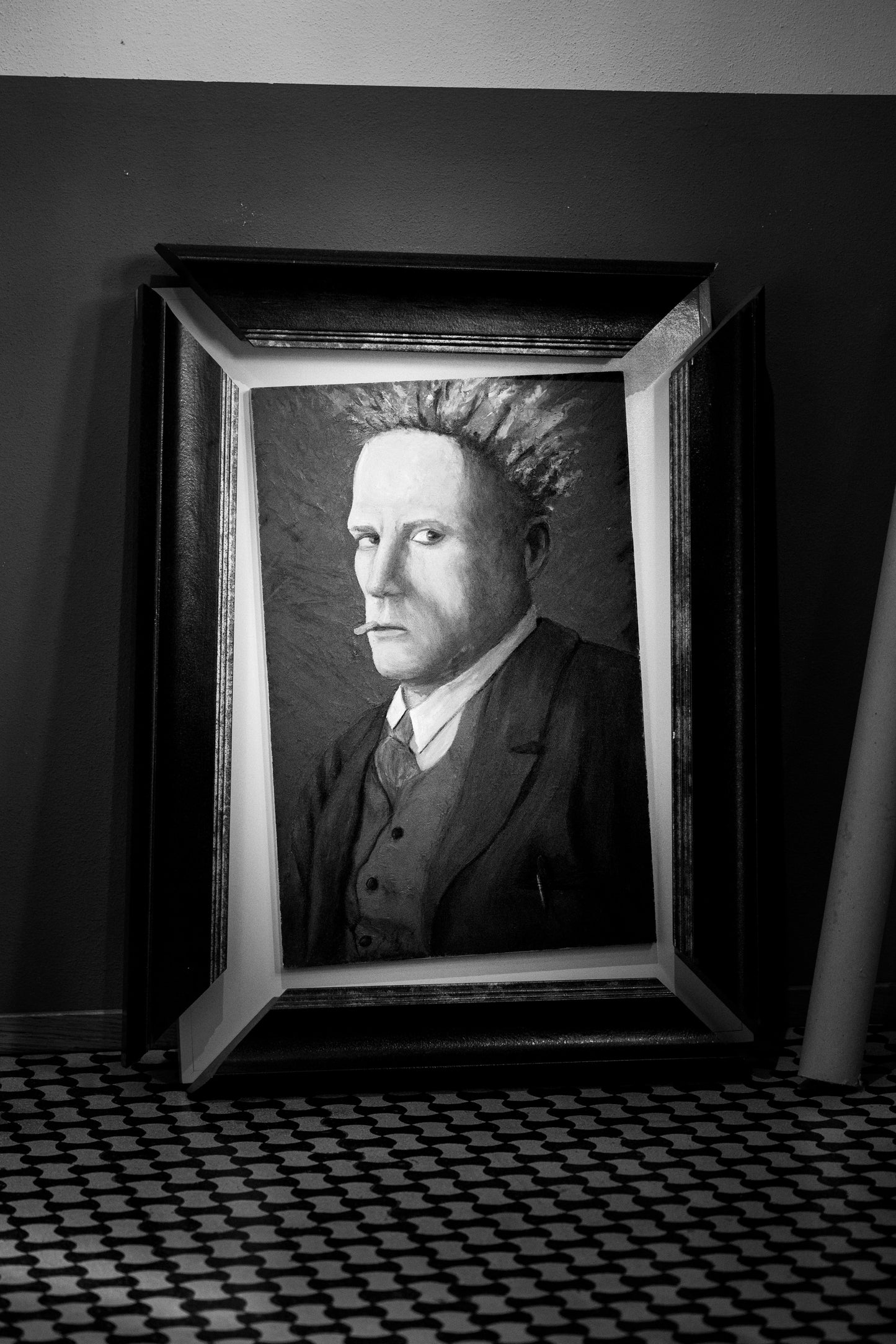 Framed Portrait B&W