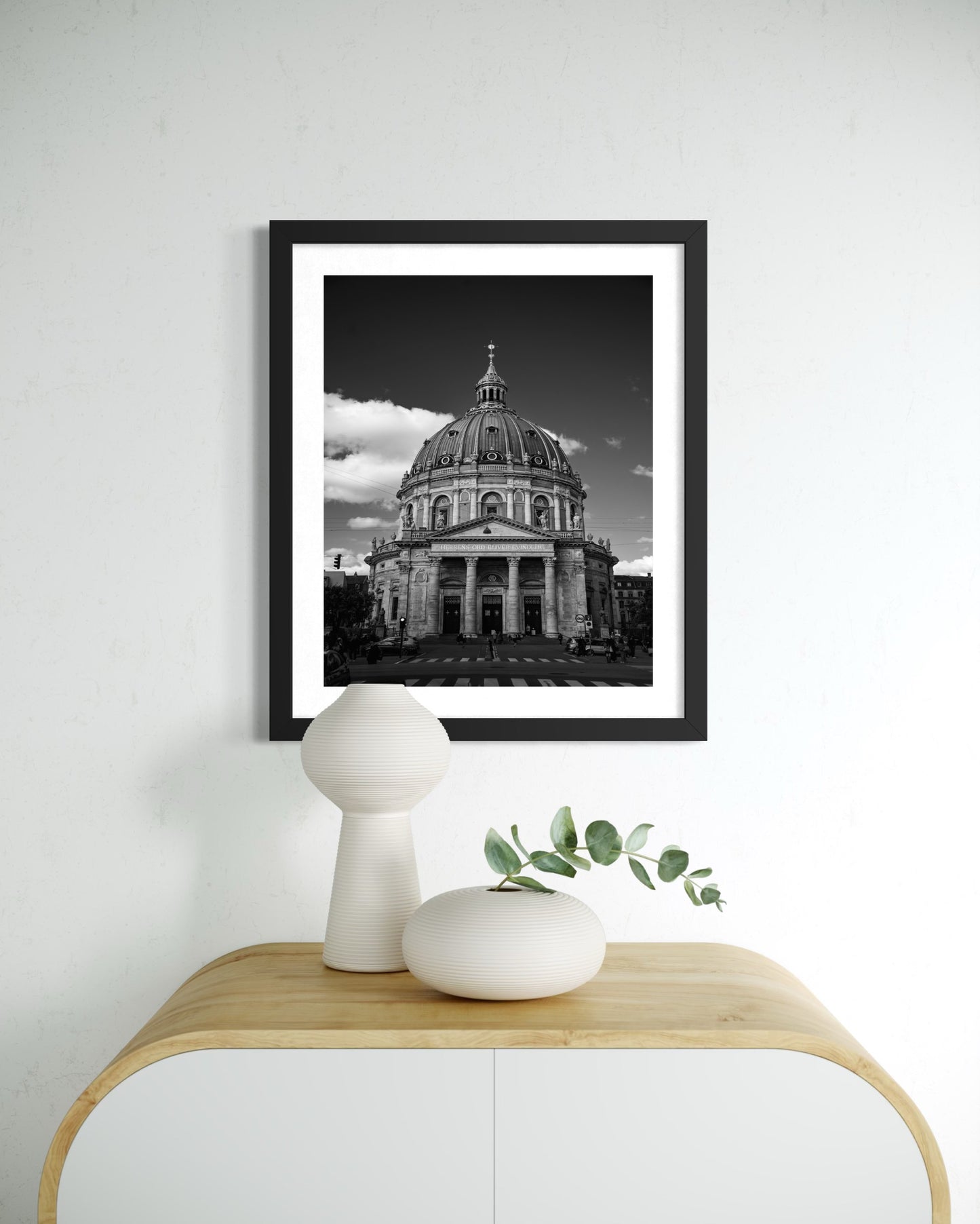 Frederik’s Church, Copenhagen - B&W